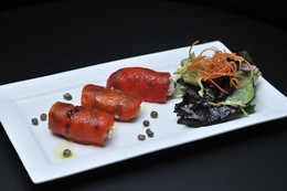 Roasted Red Pepper Tuna Wrap
